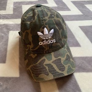 Camo Adidas Baseball Hat